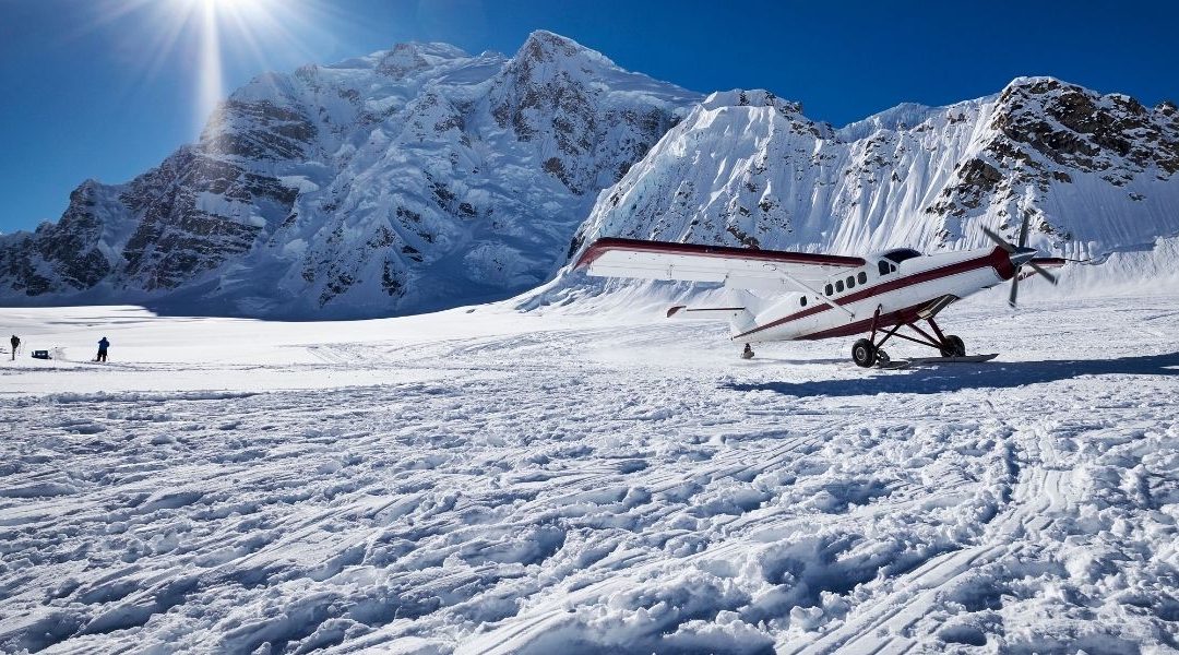 Denali Helicopter Glacier Landing